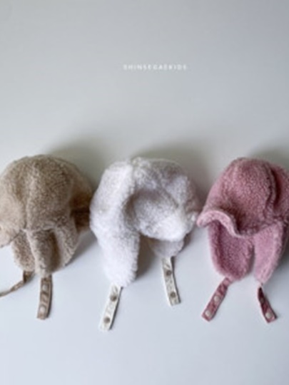 Button Fur Hat