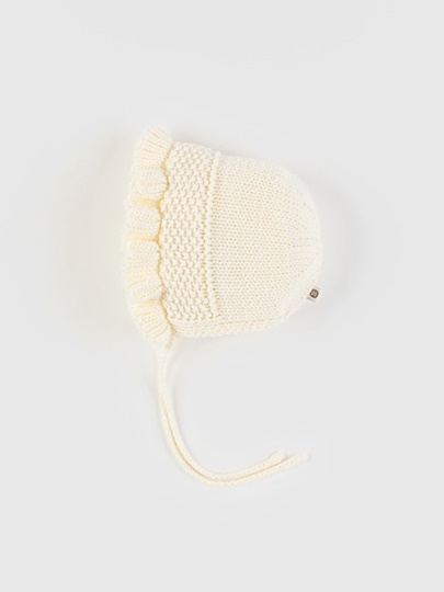 Brina Knit Baby Bonnet