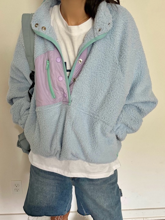 Colored Dumble Anorak