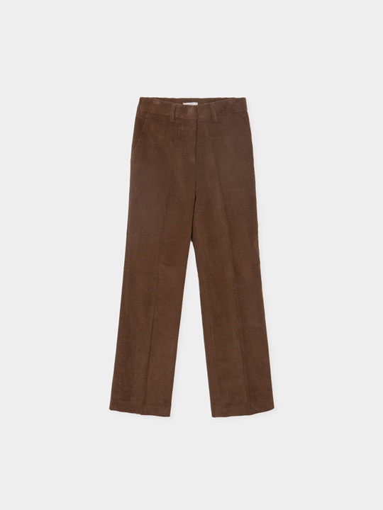 Corduroy Semi Wide Pants