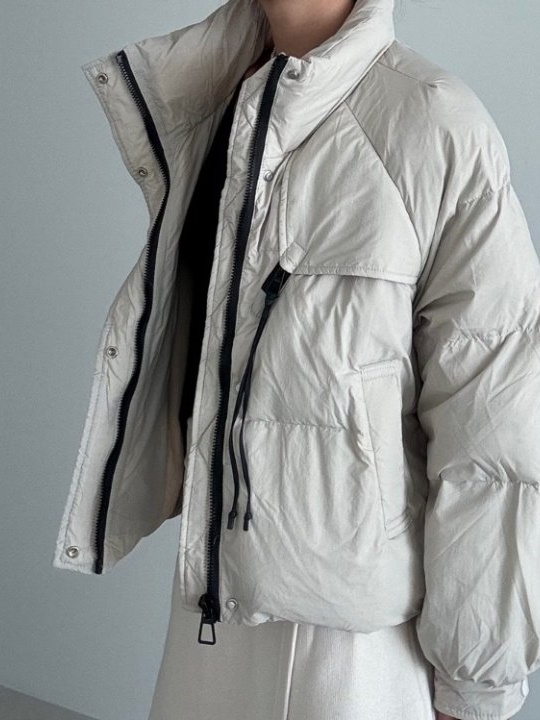 Zipper Padding Jumper
