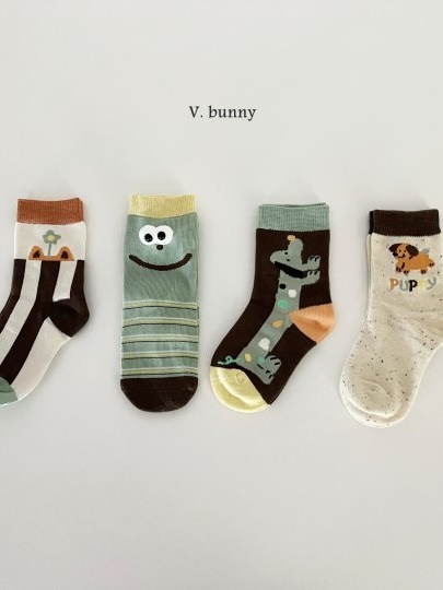 Long Dog Socks Set