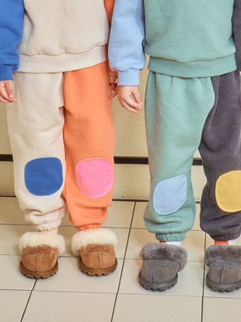 Patch Colored Pants