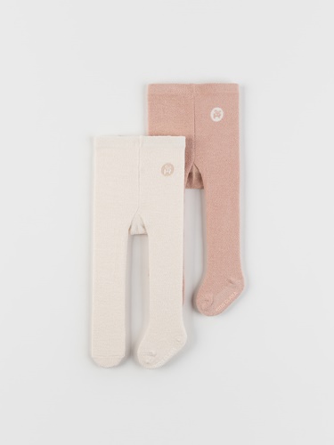 New Happy Plain Baby Tights (set of 5)