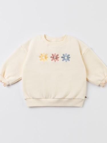 Flora Fleece Baby Sweatshirt