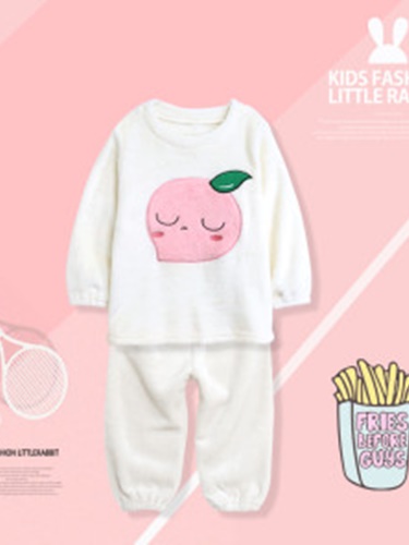 Peach Winter Pajamas