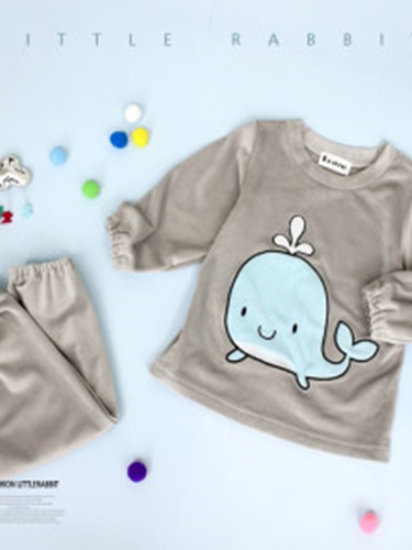 Whale Winter Soft Pajamas