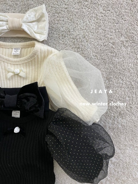 Dot Balloon Bodysuit with Hairband