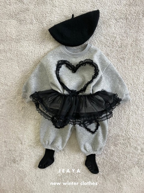 Heart Lace Sweatshirts