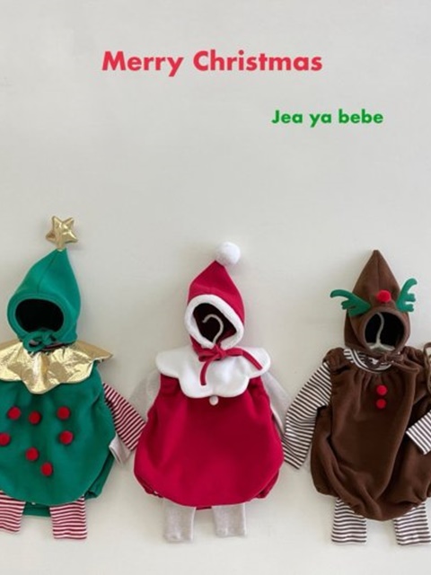 Christmas Bodysuit with Hat