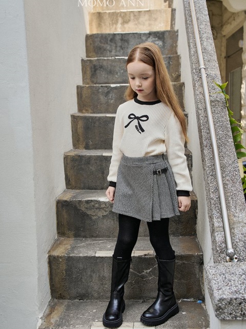 Ribbon Waffle Tee
