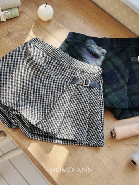 London Check Skirt
