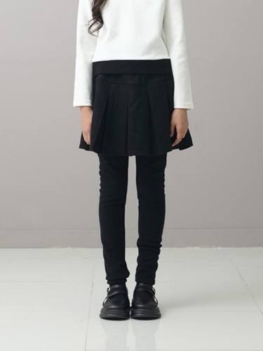 Solid Leggings Skirt