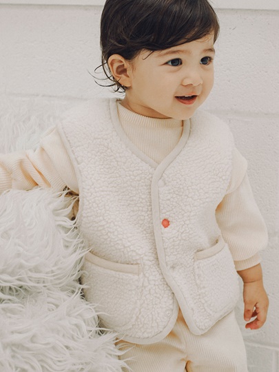 Lani Fleece Baby Vest