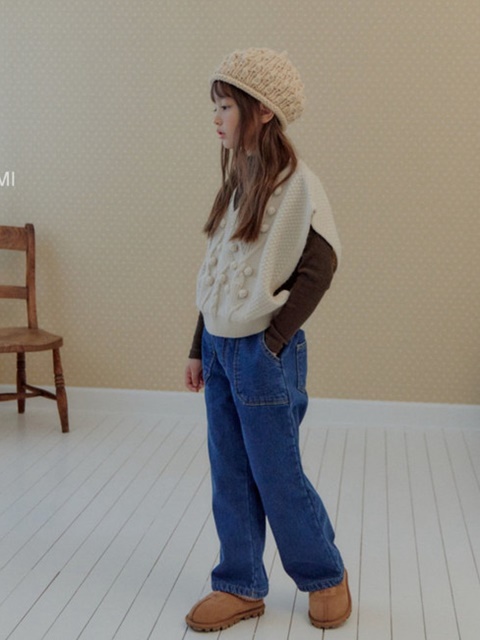 Warm Denim Pants