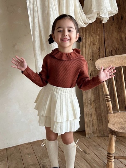 Knit Cancan Skirt