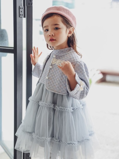Ensemble One-piece with Cardigan