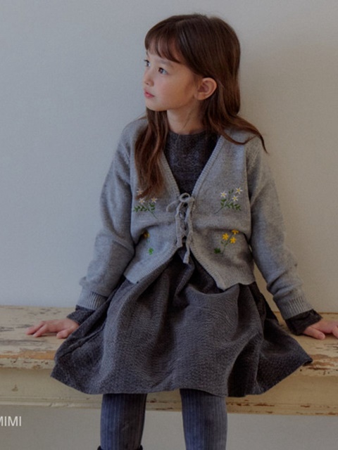 Wildflower Embroidery Cardigan