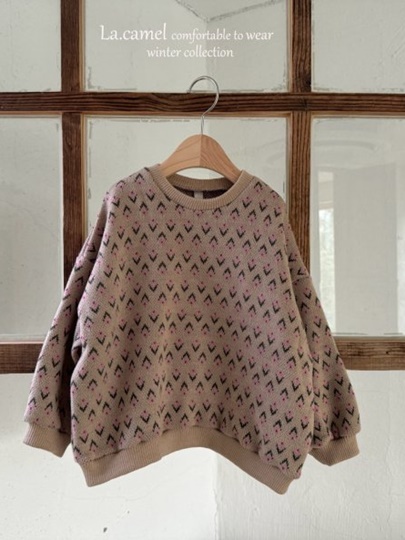 Hug Jacquard Knit Pollover