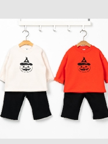 Pumpkin Wide Top Bottom Set