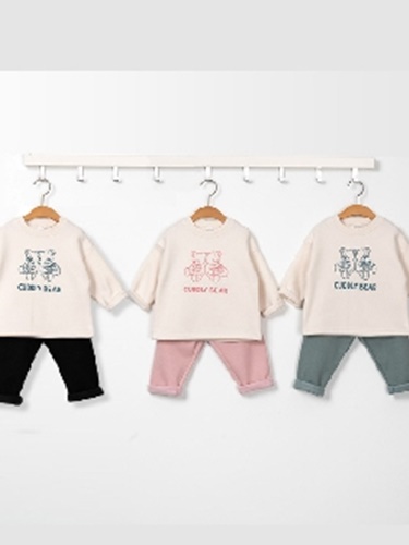 Twins Simple Top Bottom Set