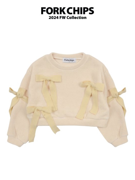 Snow Ribbon Sweatshirt