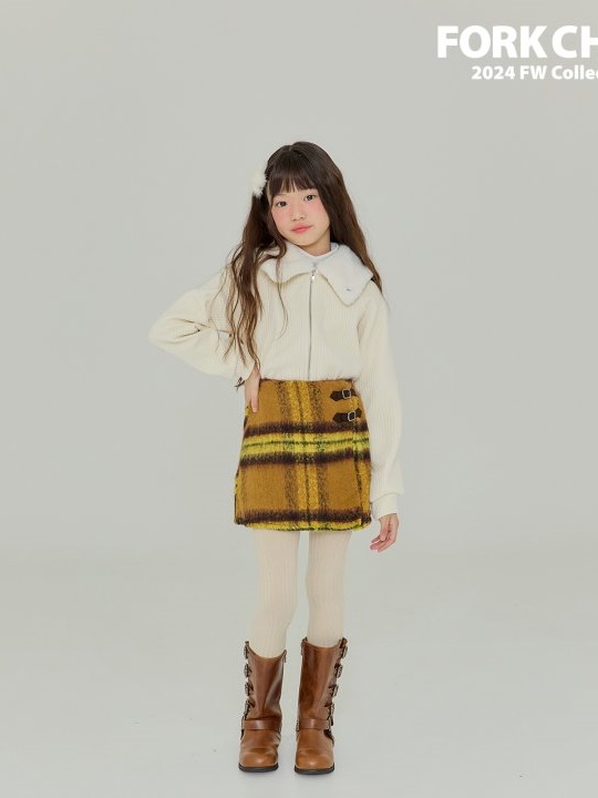 Alpaca Buckle Skirt