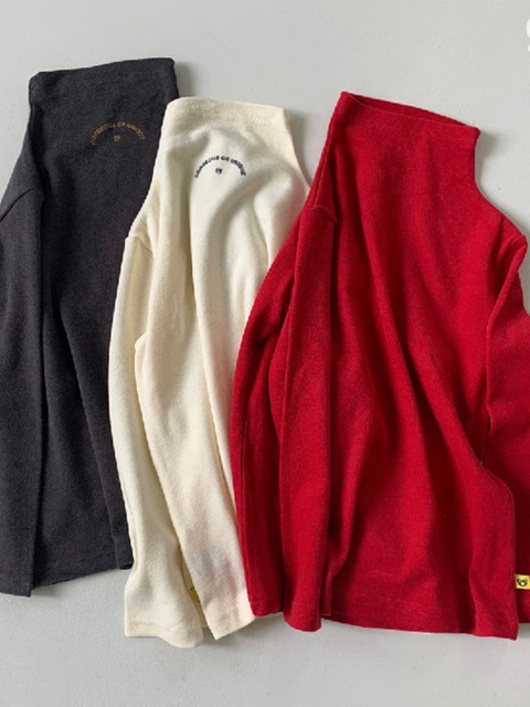 Soft Turtleneck Tee
