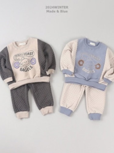 Quilted Snowflake Top Bottom Set