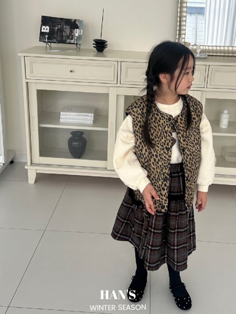 Serr Leopard Quilting Vest