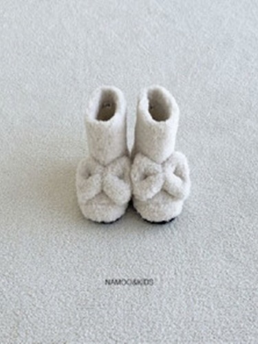 Romi Ribbon Fleece Boots