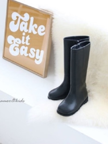 Wavy Long Boots (Brushed Lining)