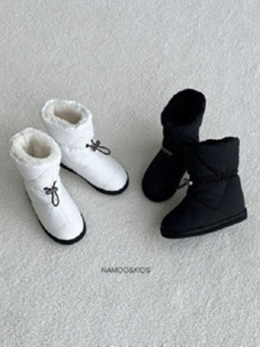 Cream Padded Boots