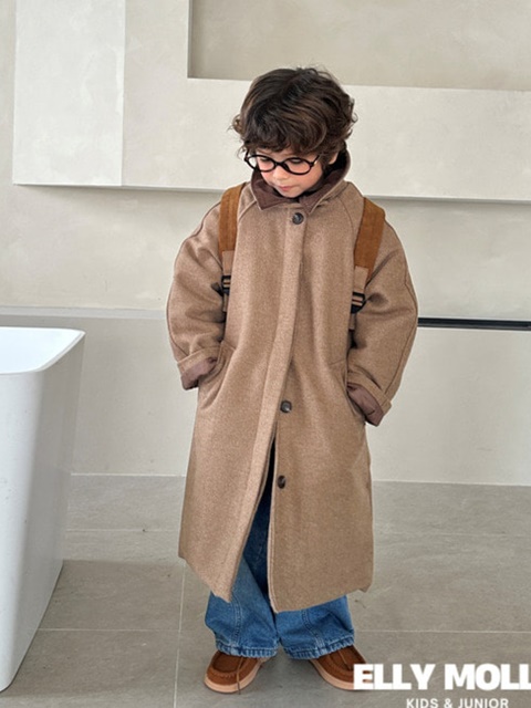 Fine Wool Long Coat