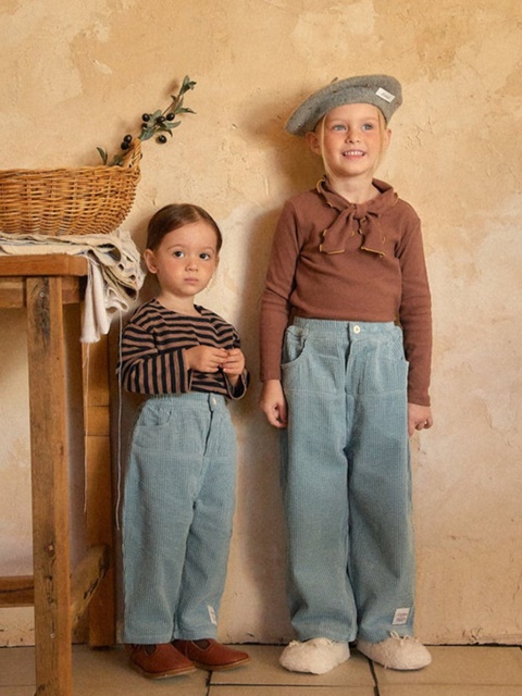 Corduroy Yoke Pants