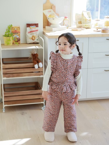 Small Flower Quilting Vest