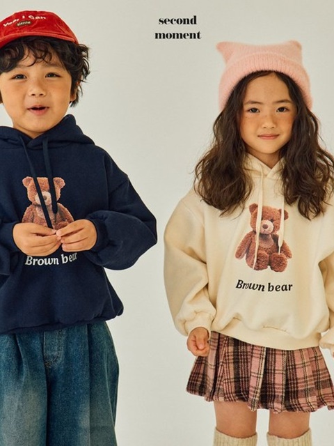 Brown Bear Hood Top