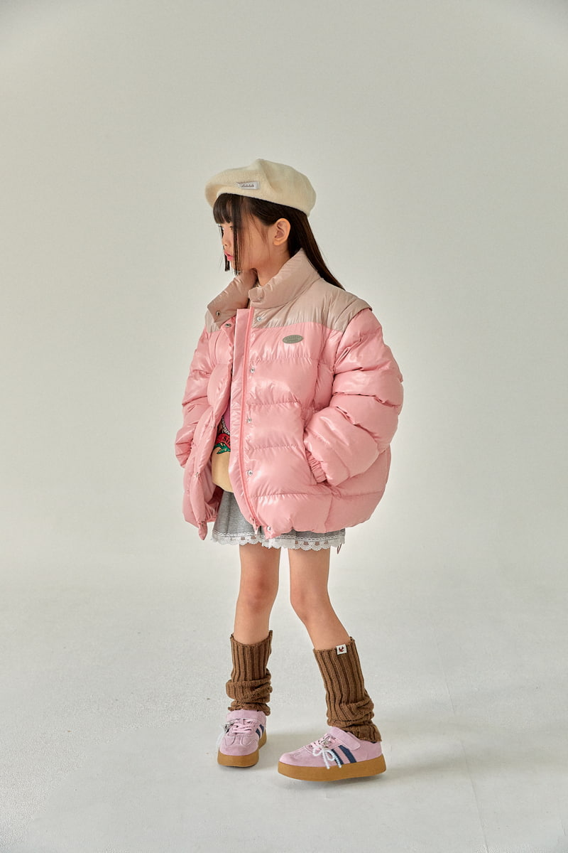 A-Market - Korean Children Fashion - #childofig - Combi Padding Jumper with Mom - 9
