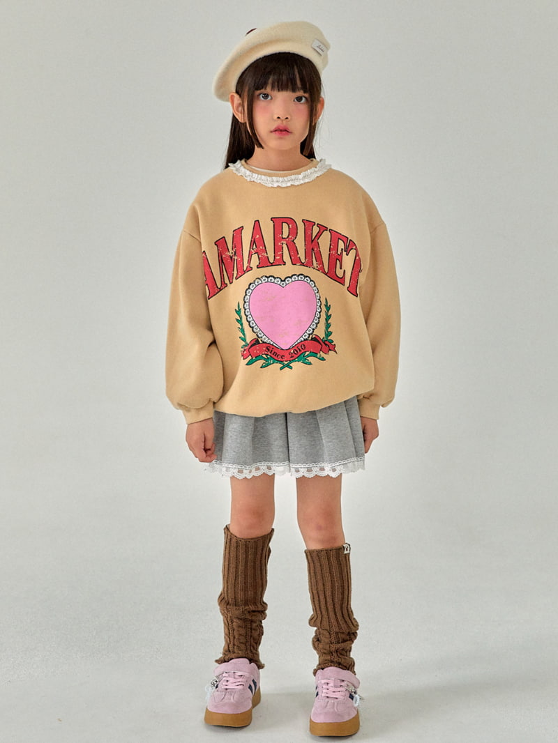 A-Market - Korean Children Fashion - #kidsstore - Heart Sweatshirts - 2