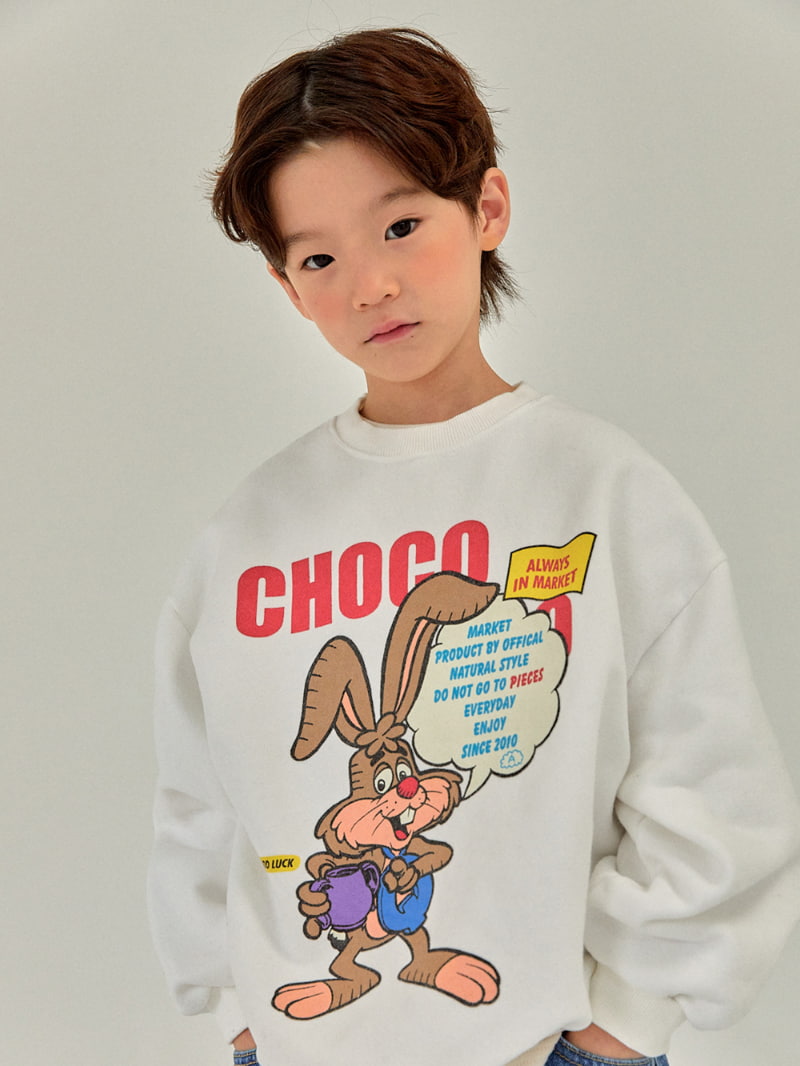 A-Market - Korean Children Fashion - #minifashionista - Choco Sweatshirts - 8