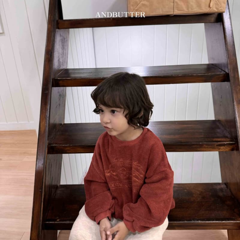 Andbutter - Korean Children Fashion - #childofig - Winter Terry Sweatshirt - 5