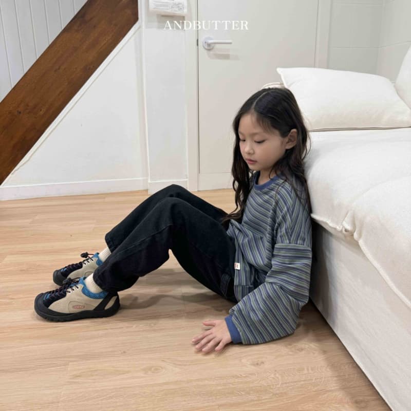 Andbutter - Korean Children Fashion - #childofig - Soft Striped Tee - 7