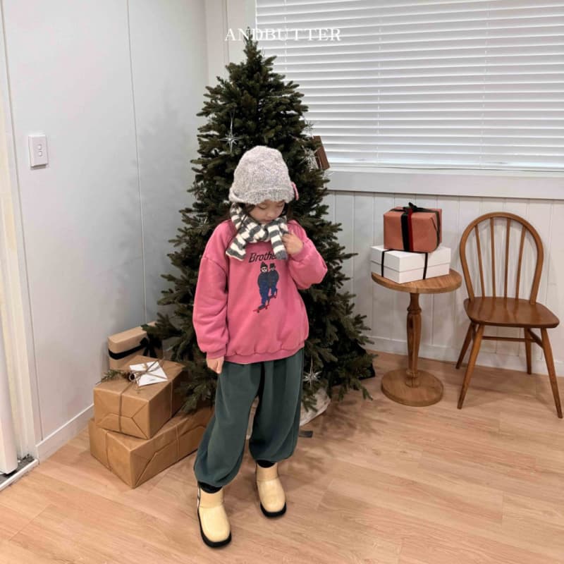 Andbutter - Korean Children Fashion - #childofig - Downey Jogger Pants - 4