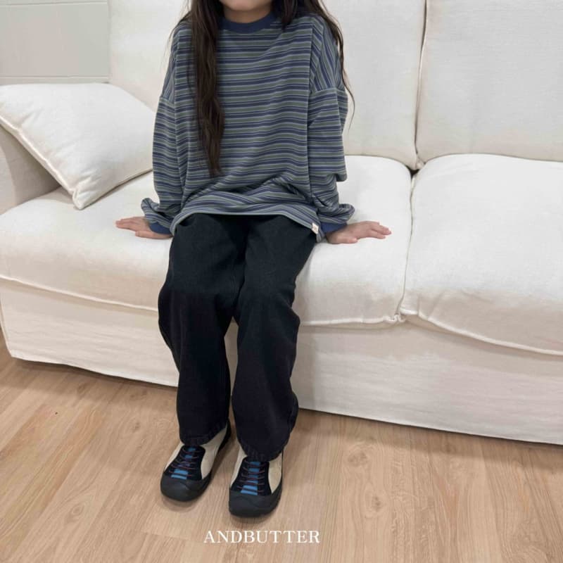 Andbutter - Korean Children Fashion - #stylishchildhood - Soft Striped Tee - 6