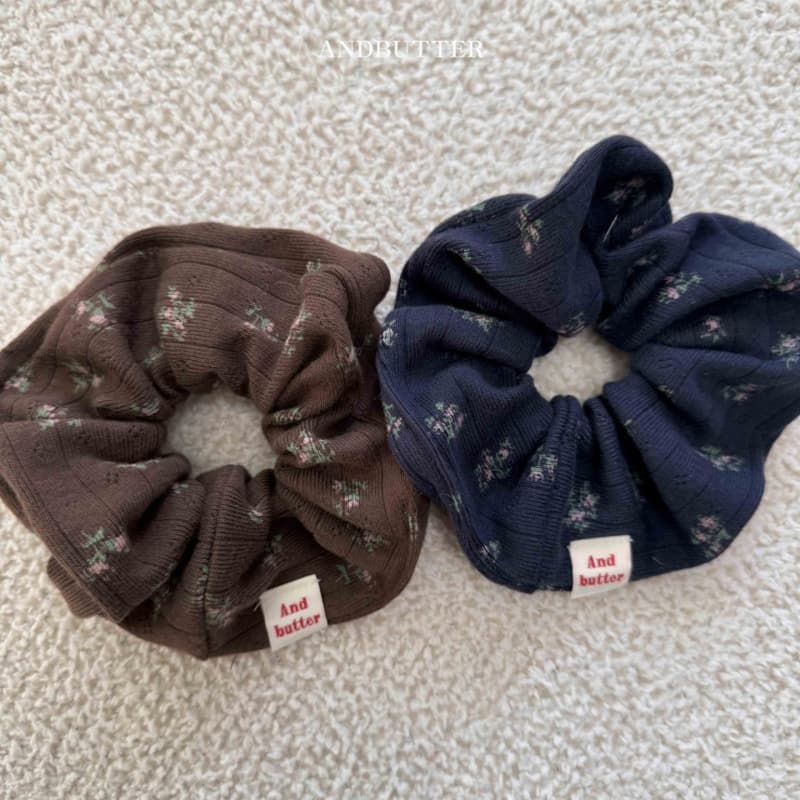 Andbutter - Korean Children Fashion - #stylishchildhood - Eyelet Chouchou Scrunchie - 5