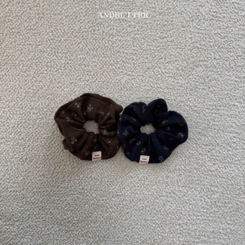 Andbutter - Korean Children Fashion - #todddlerfashion - Eyelet Chouchou Scrunchie - 4