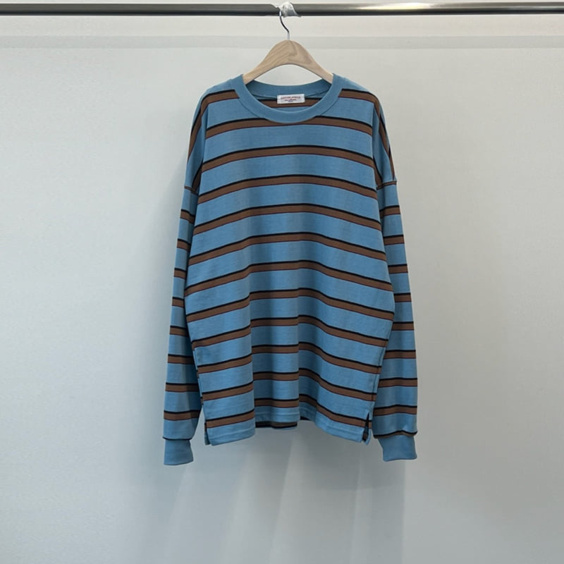 Another Avenue - Korean Women Fashion - #momslook - Bigs Stripe Tee - 3