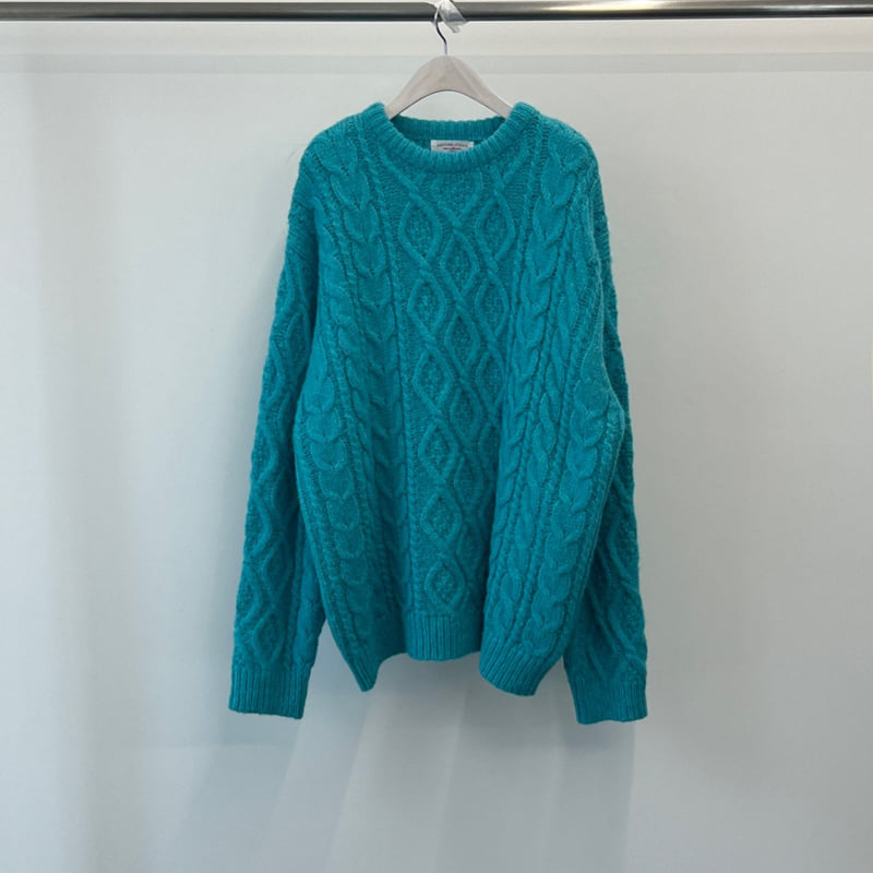 Another Avenue - Korean Women Fashion - #womensfashion - Wool Twist Round Knit Pullover - 5
