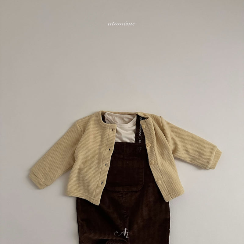 Atomeme - Korean Baby Fashion - #babyoutfit - Sage Cardigan - 11