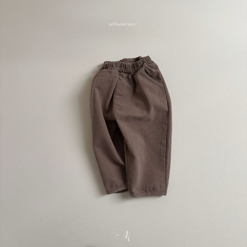 Atomeme - Korean Baby Fashion - #onlinebabyshop - Ivy Cotton Pants - 7